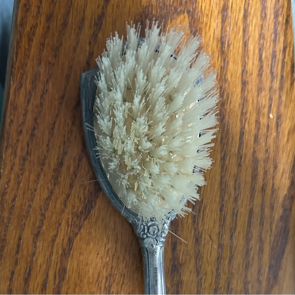 Source Unknown Silver Brush